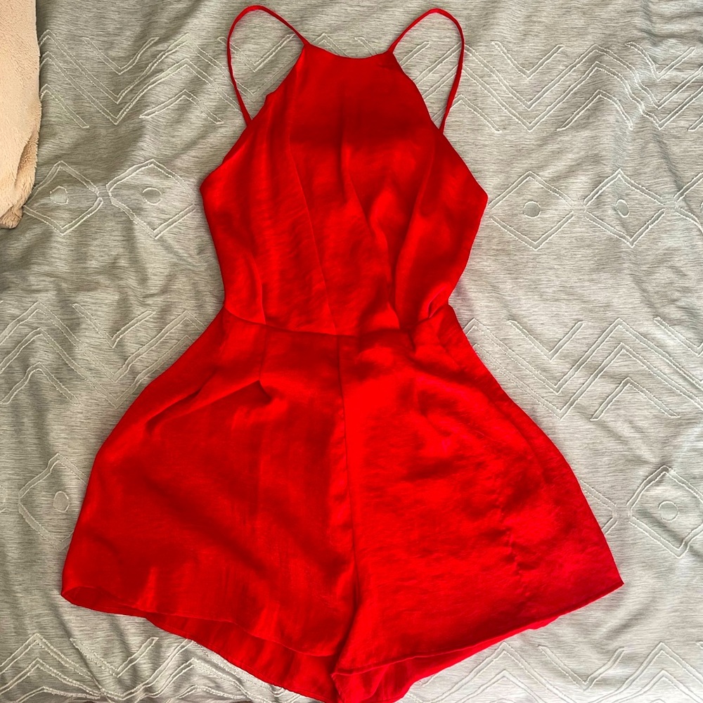 Zara High Neck Romper ❤️